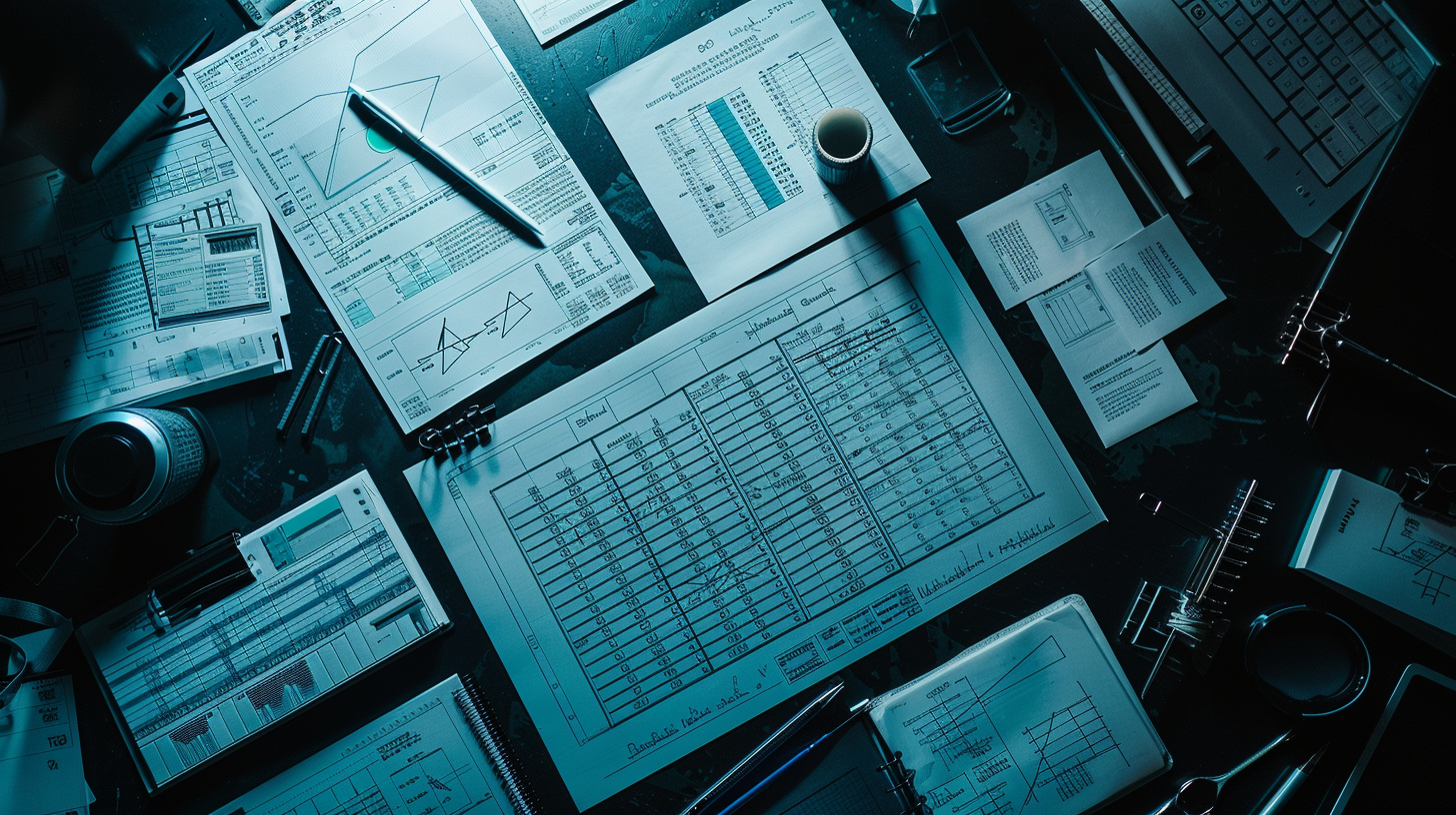 Pile of papers and documents